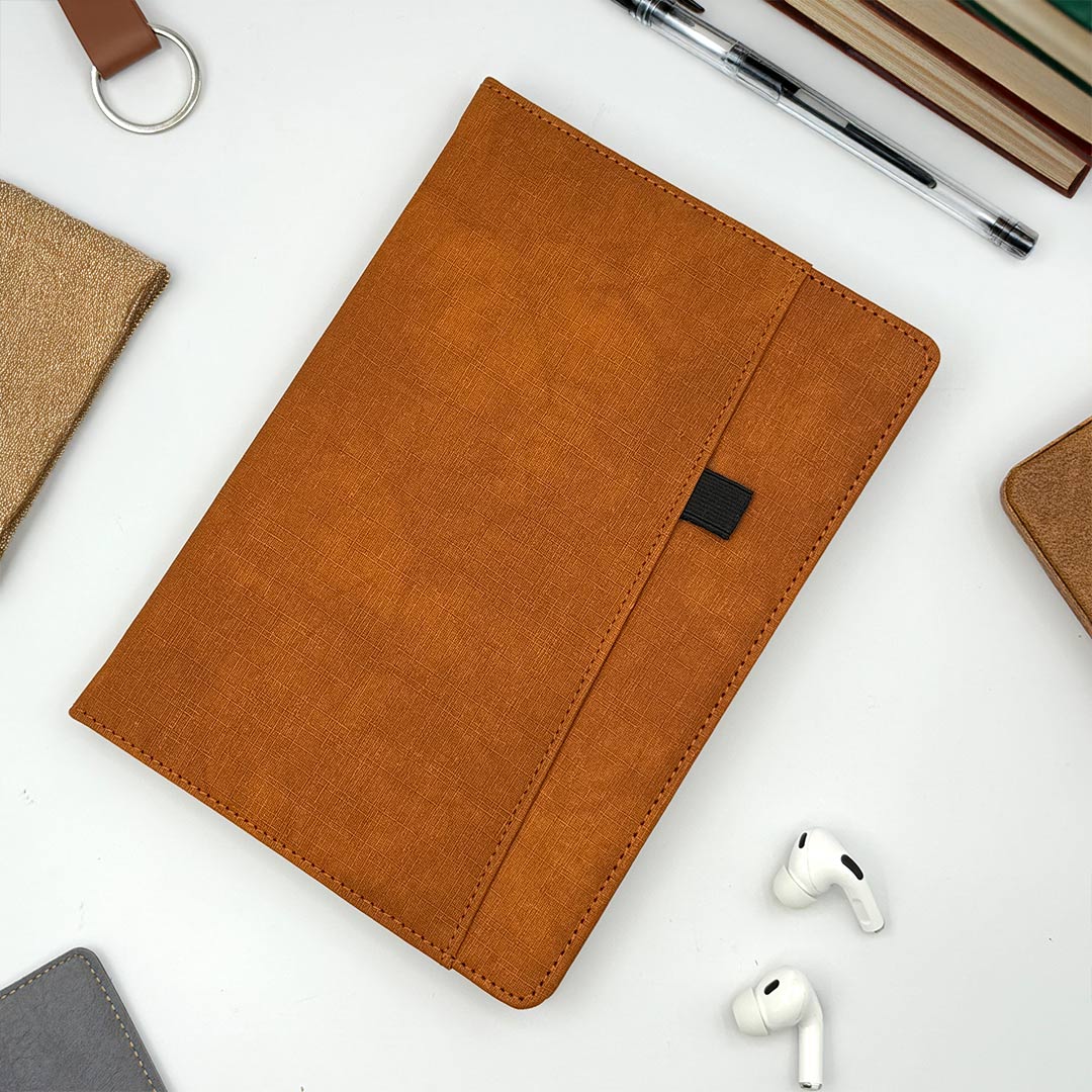 PU Leather Hard-Bound A5 Executive Diary – Personalized Name Printing - Image 10