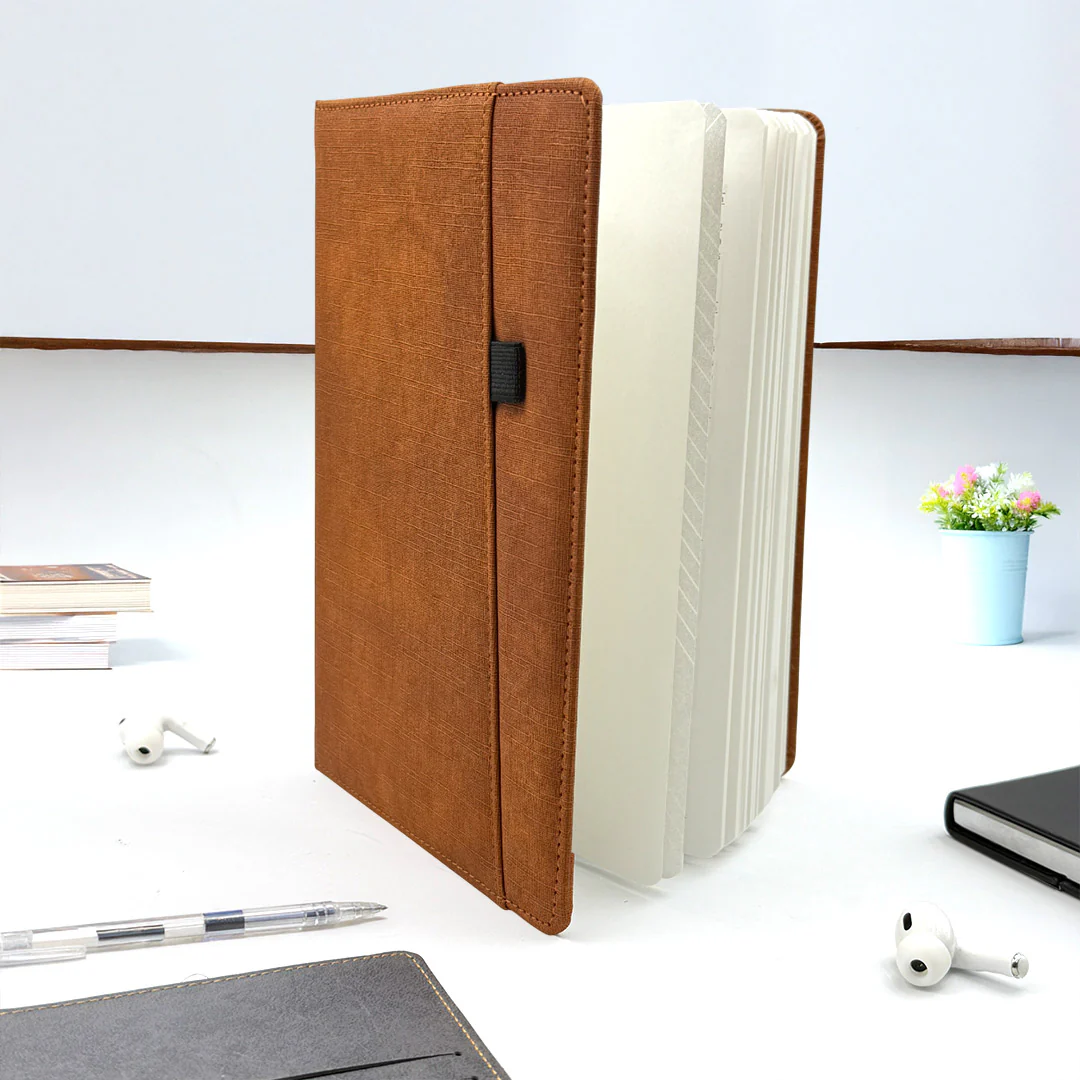PU Leather Hard-Bound A5 Executive Diary – Personalized Name Printing - Image 9