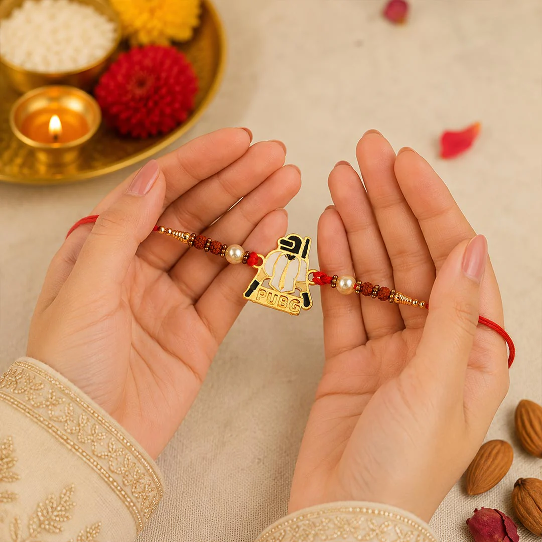 PUBG Gamer Kids Rakhi | Raksha Bandhan Gift for Brother & Gaming Lovers - Image 2
