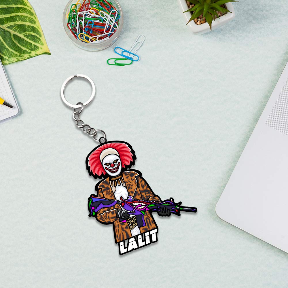 Pubg Keychain With Name: Pubg Keyrings - Image 9