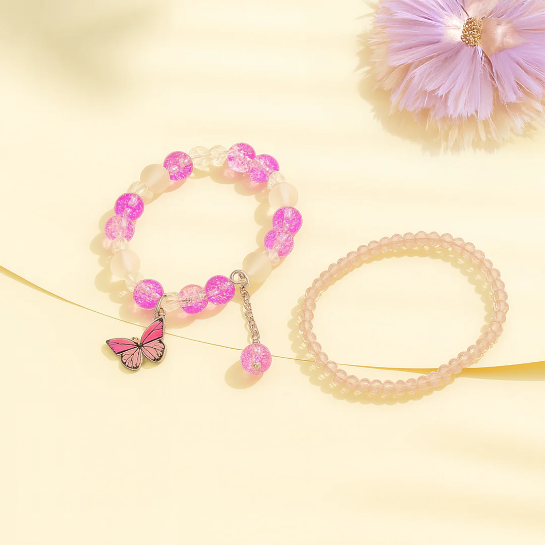 Purple Bead Bracelet Gift Box - Image 4