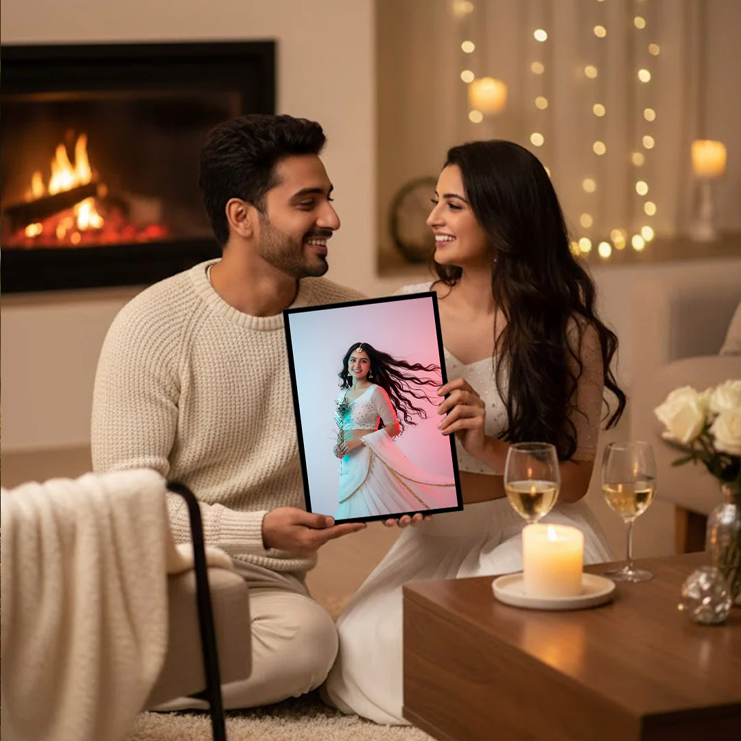 Radha & Sakhi Design Wall Frame - Image 5