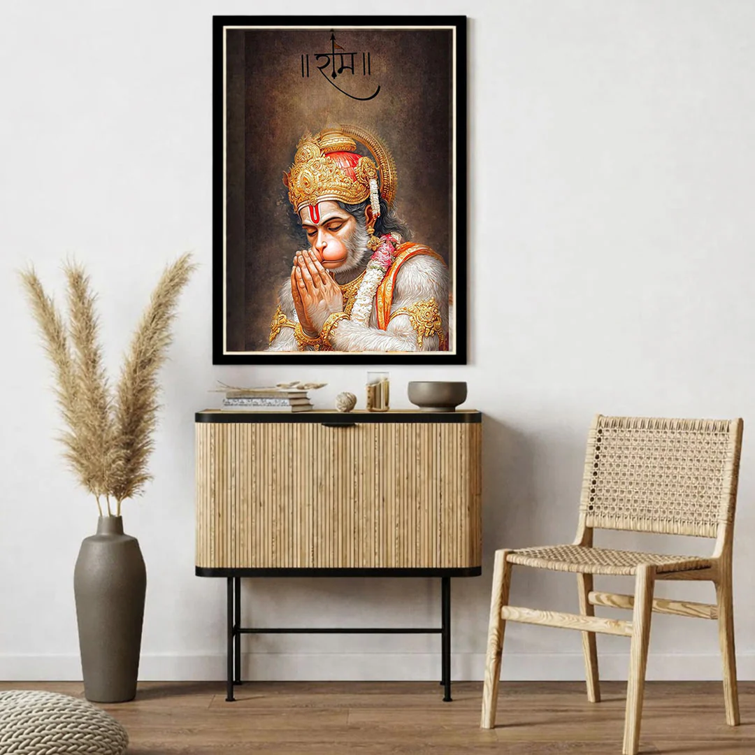 Ram Bhakt Hanuman Wall Frame - Image 4