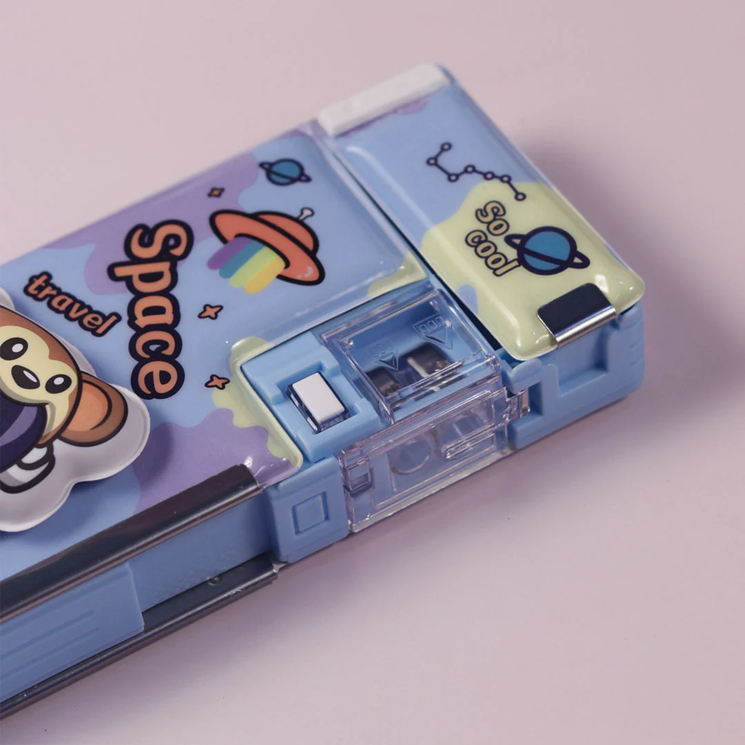 School Items for Kids -Customized Cartoon Printed Geometry Box - Image 30