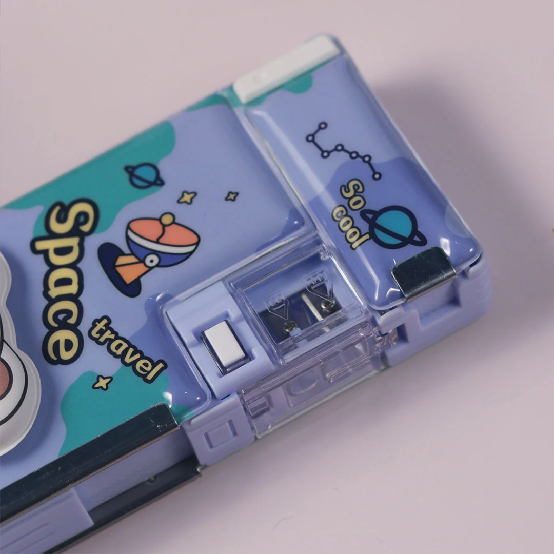 School Items for Kids -Customized Cartoon Printed Geometry Box - Image 32