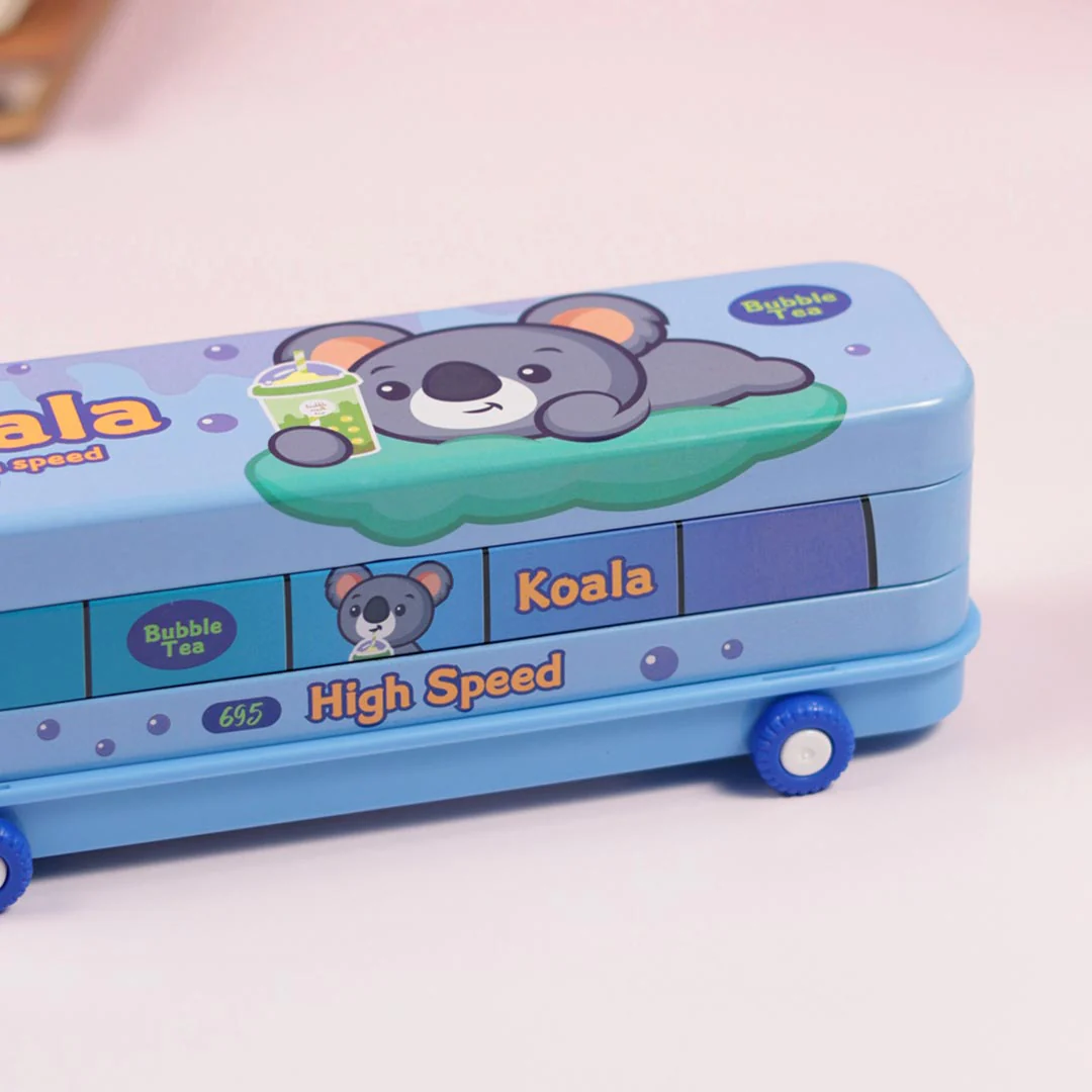 School Items for Kids-Customized Metal Train Shape Geometry Box - Image 11