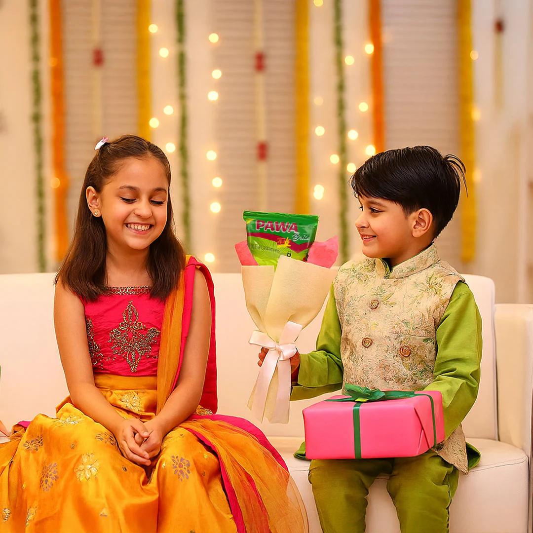 Scrubber Pad Gift Bouquet-Rakhi Special - Image 5
