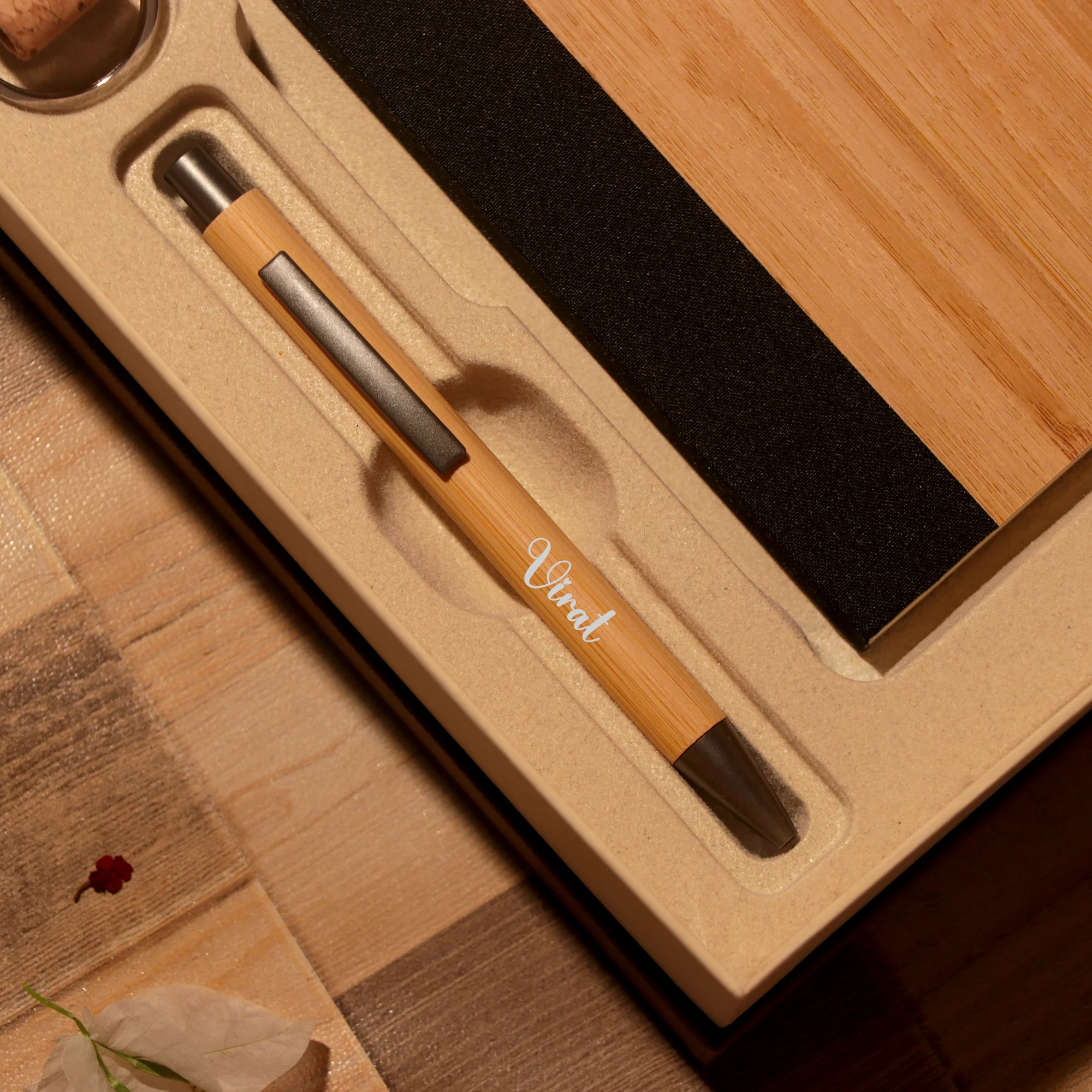 Diary, Pen, Bottle & Keychain Gift Combo - Image 4