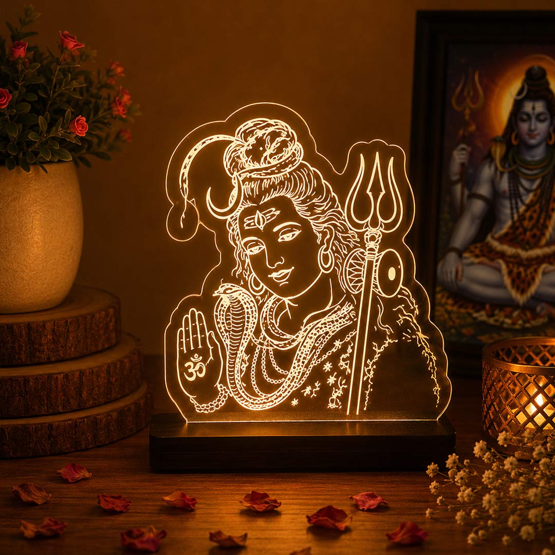 Shankar Ji Car Dashboard Lamp