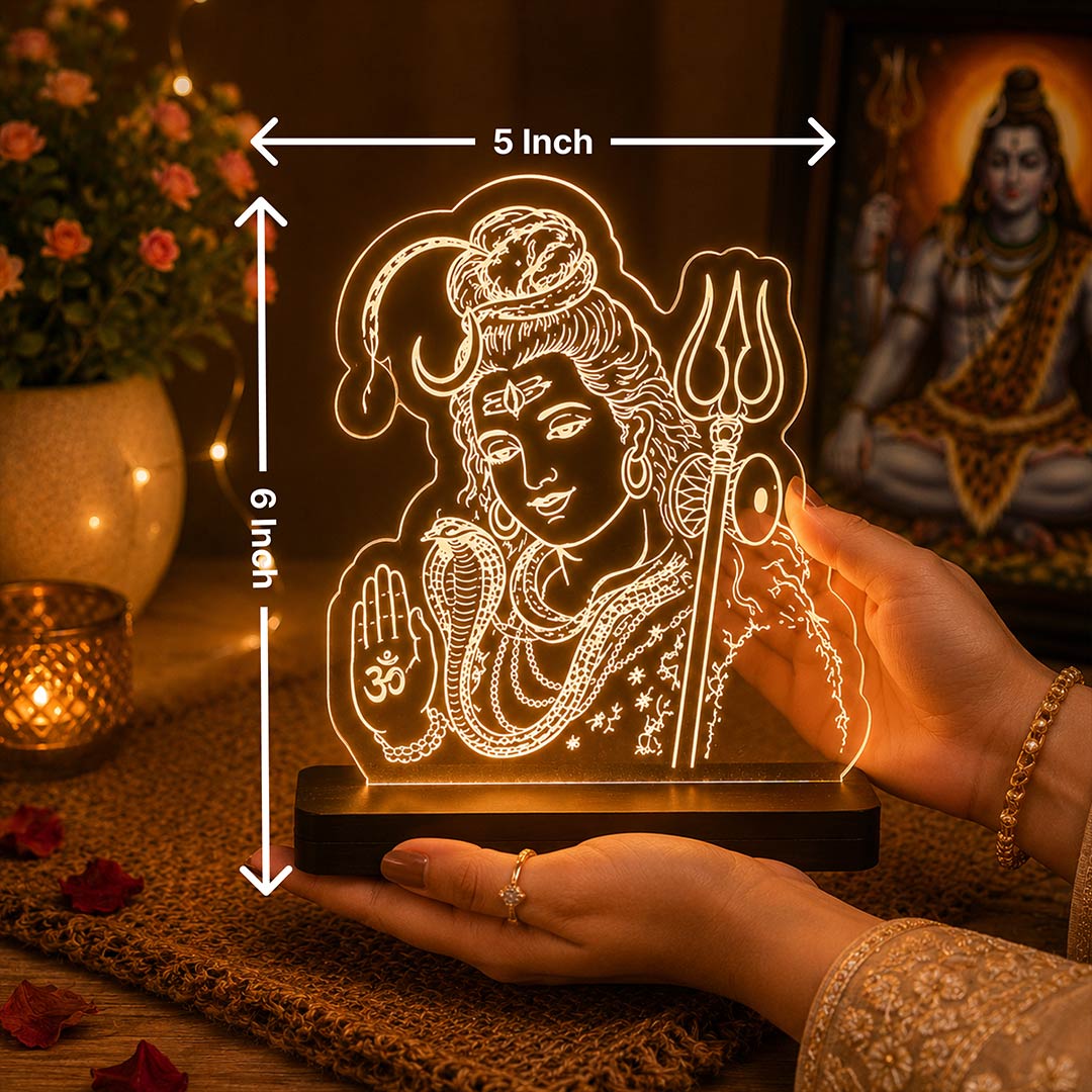 Shankar Ji Car Dashboard Lamp - Image 2
