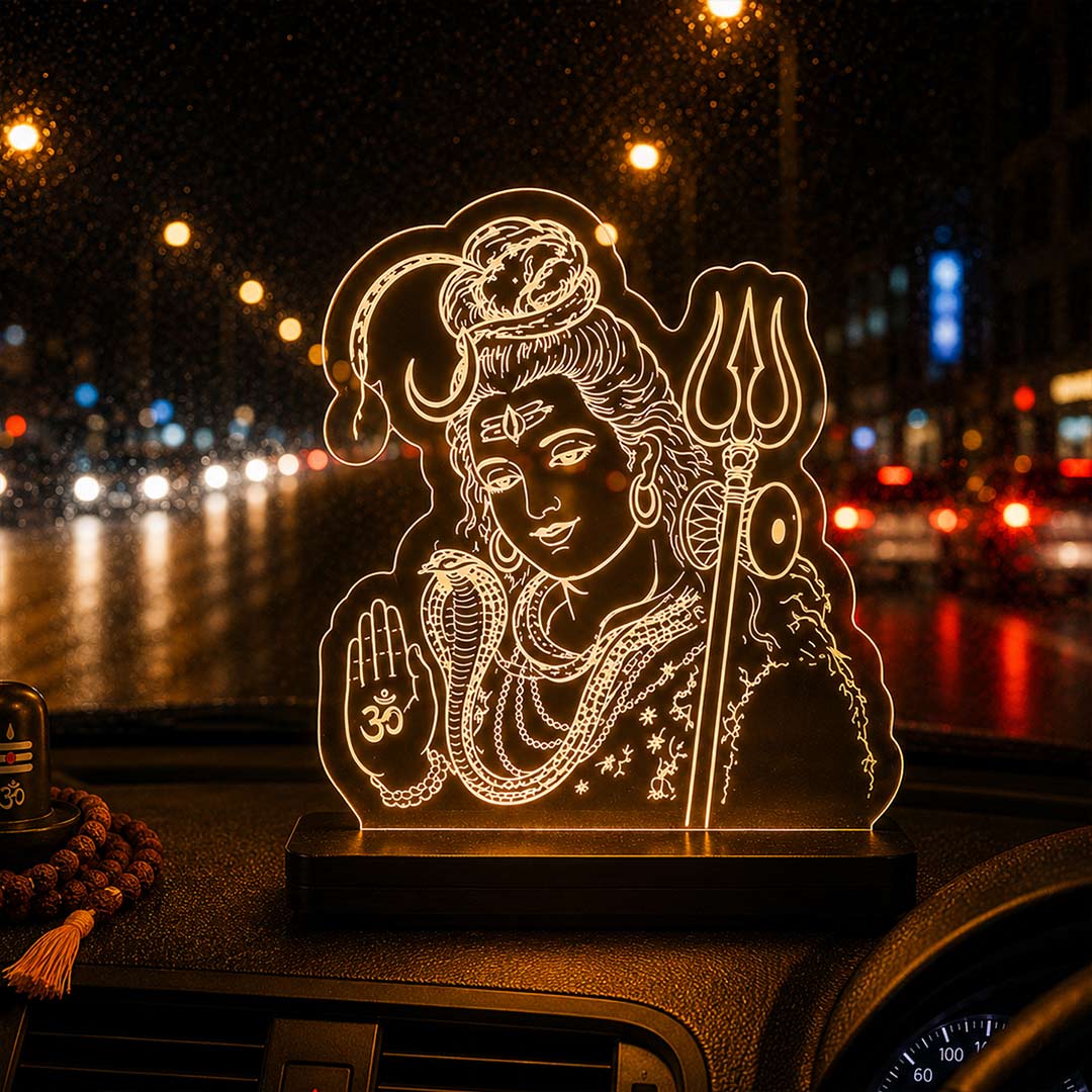 Shankar Ji Car Dashboard Lamp - Image 3