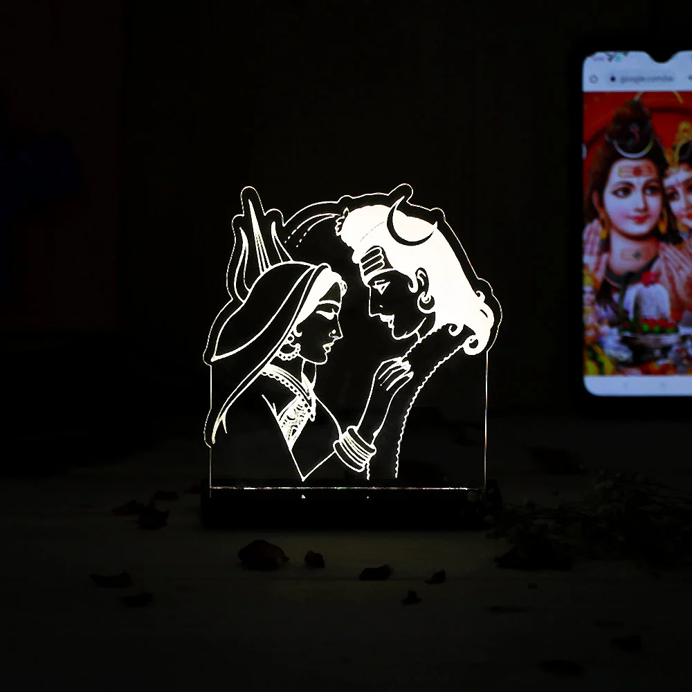 Shankar Parvati Car Dashboard Lamp - Image 4