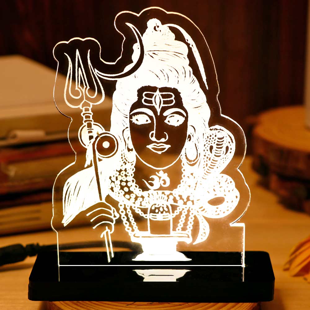 Shiv Ji Car Dashboard Lamp - Image 5