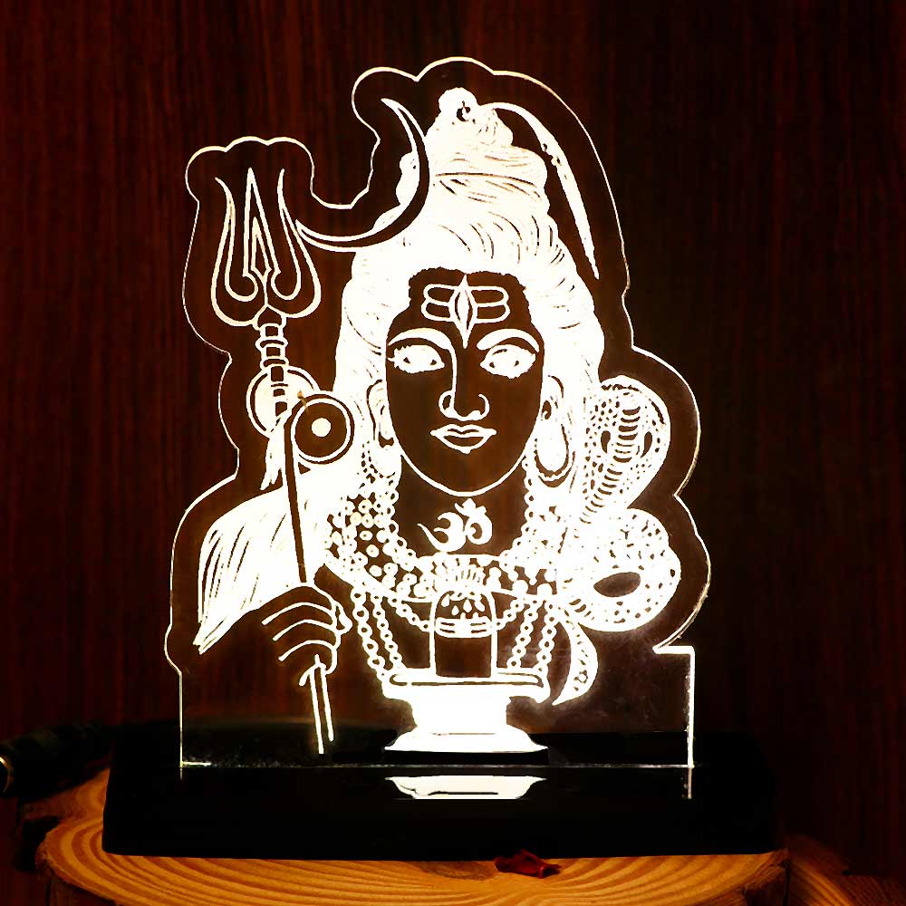 Shiv Ji Car Dashboard Lamp - Image 6
