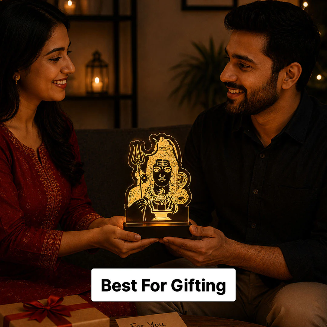 Shiv Ji Car Dashboard Lamp - Image 8
