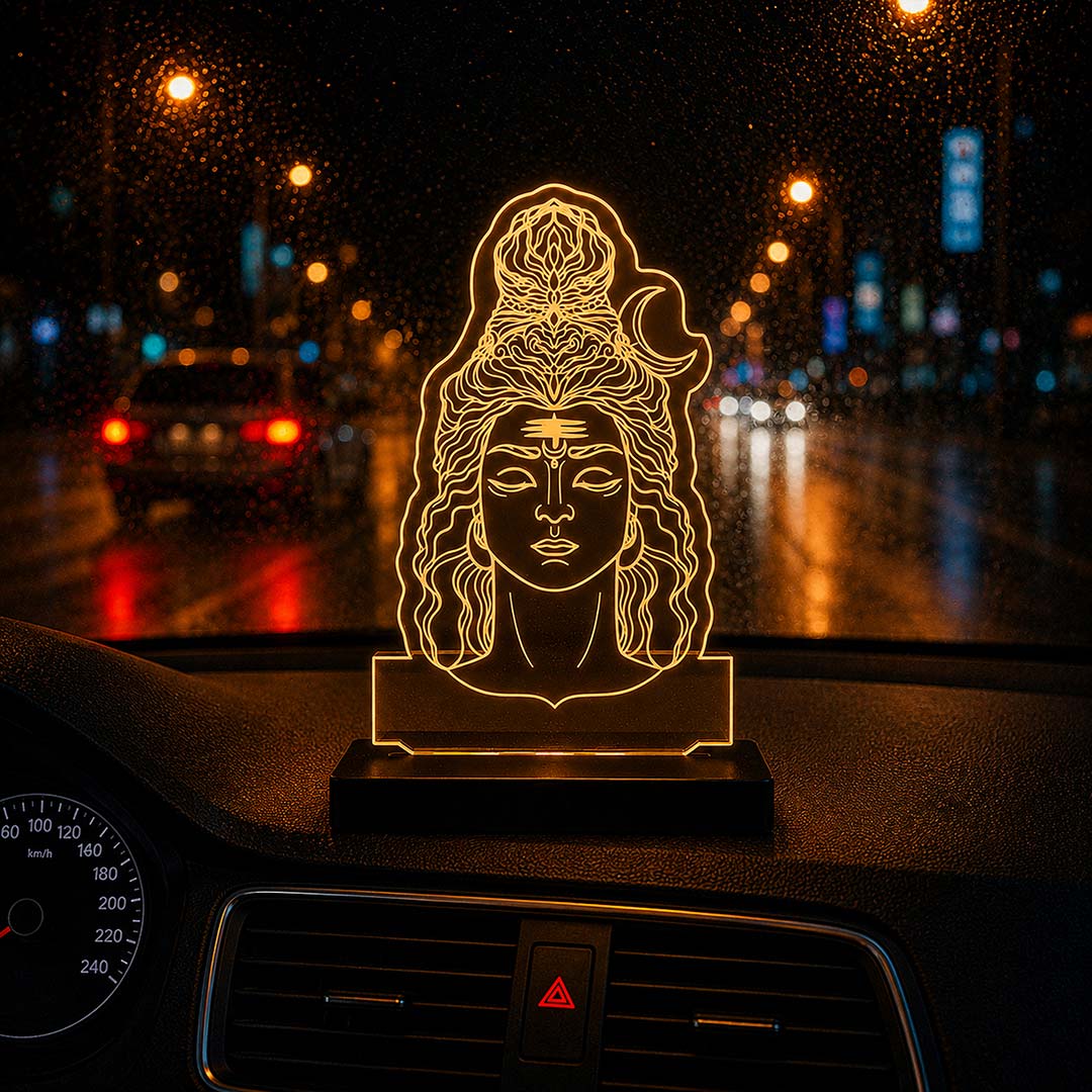 Shiv ji Car Dashboard Lamp - Image 3