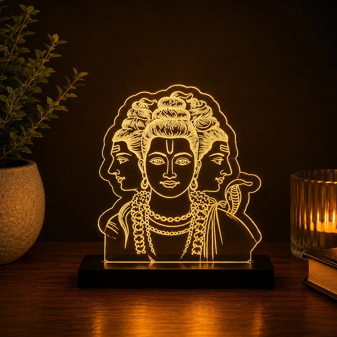 Shiva Ji Car Dashboard Lamp - Image 3