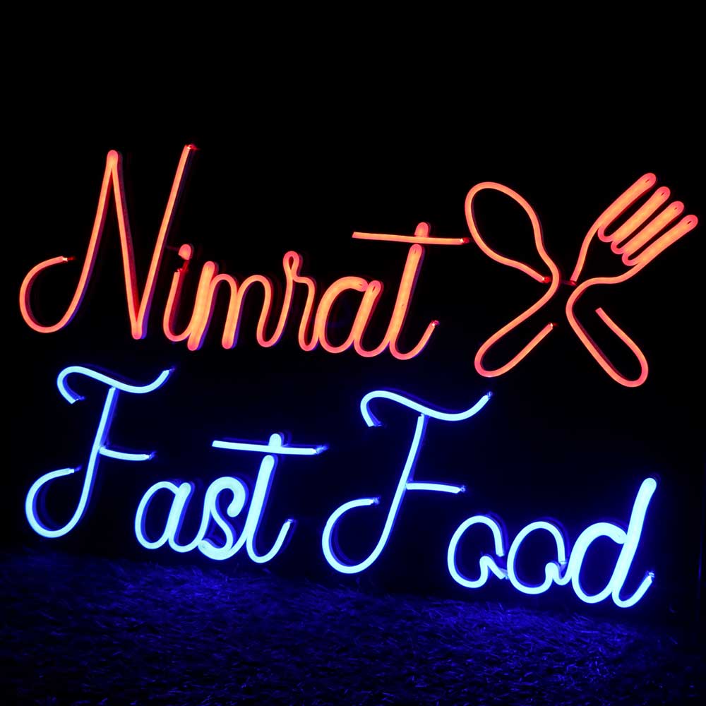 Shops Customized Neon Name Light Frames-24x24" - Image 3