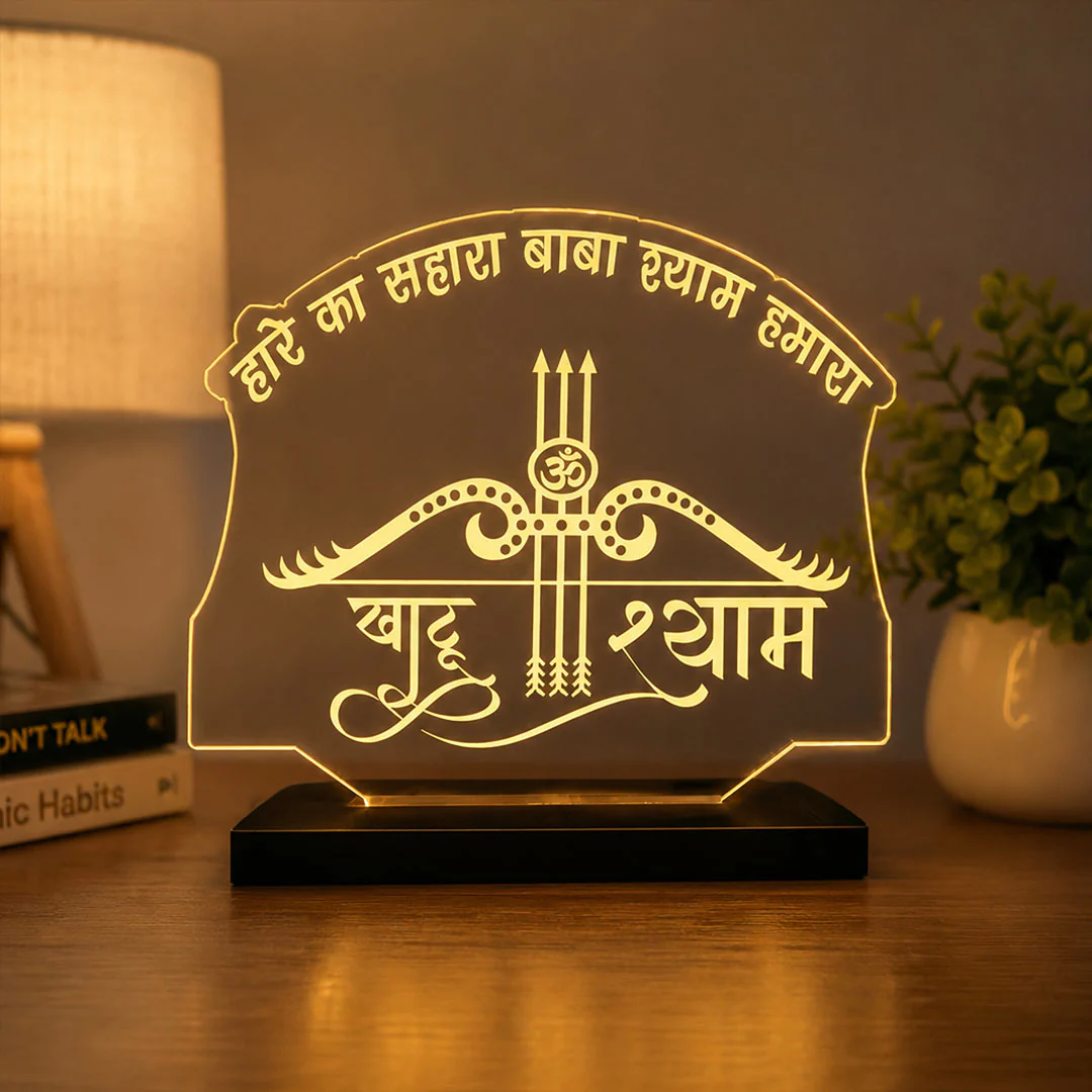 Shree Khatu Shyam Car Dashboard Lamp - Image 5