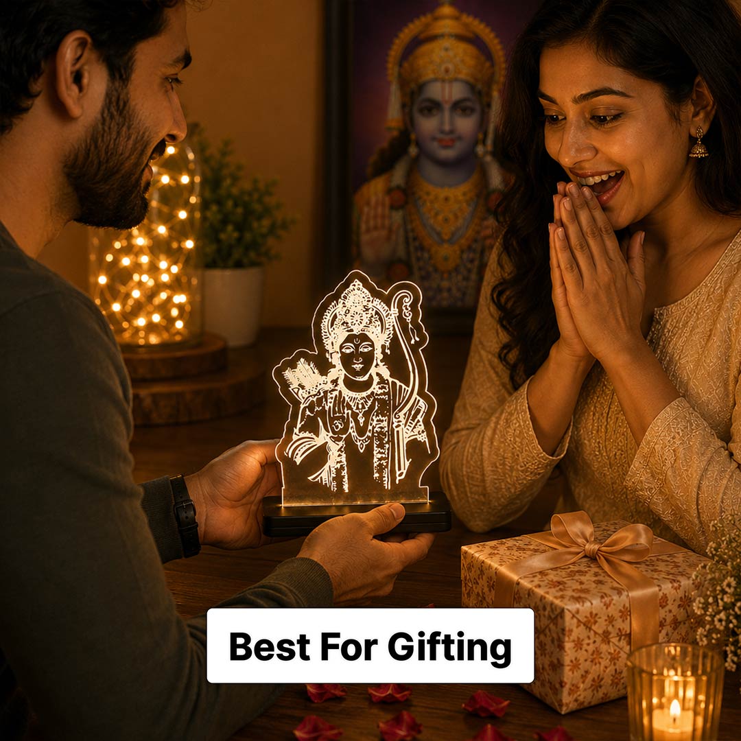 Shree Ram Car Dashboard Lamp - Image 8