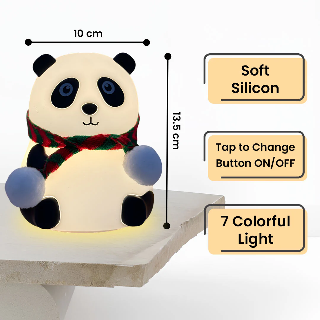 Black Betty Silicone Panda Night Lamp - Image 6