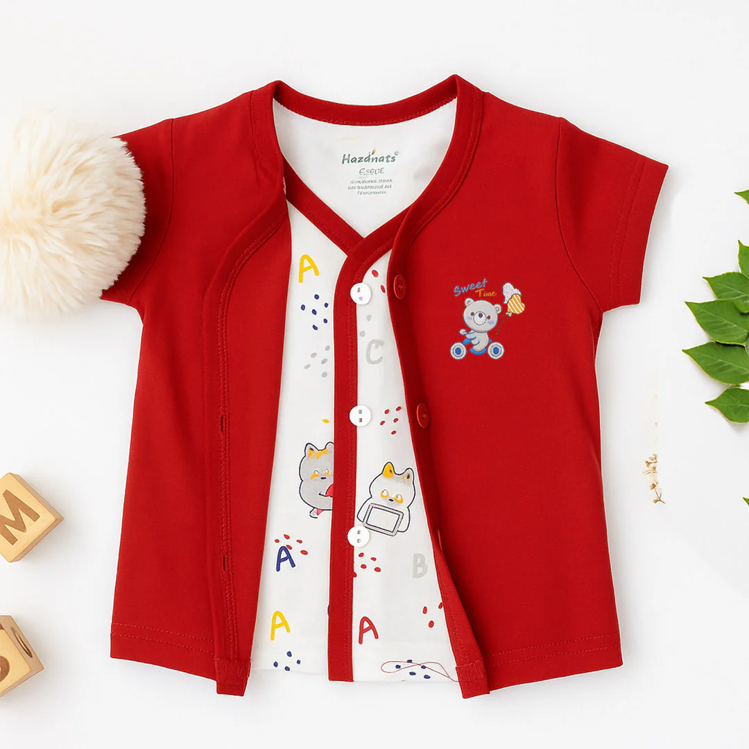 Soft Cotton Baby Suit Set (0–18 Months) - Image 6
