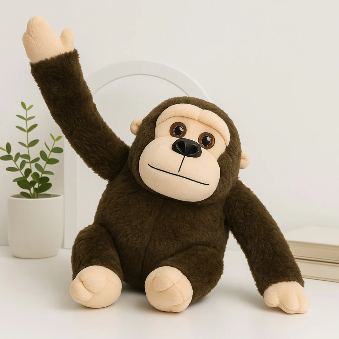 Soft Stuffed Gorillas Plush Toys - Image 4