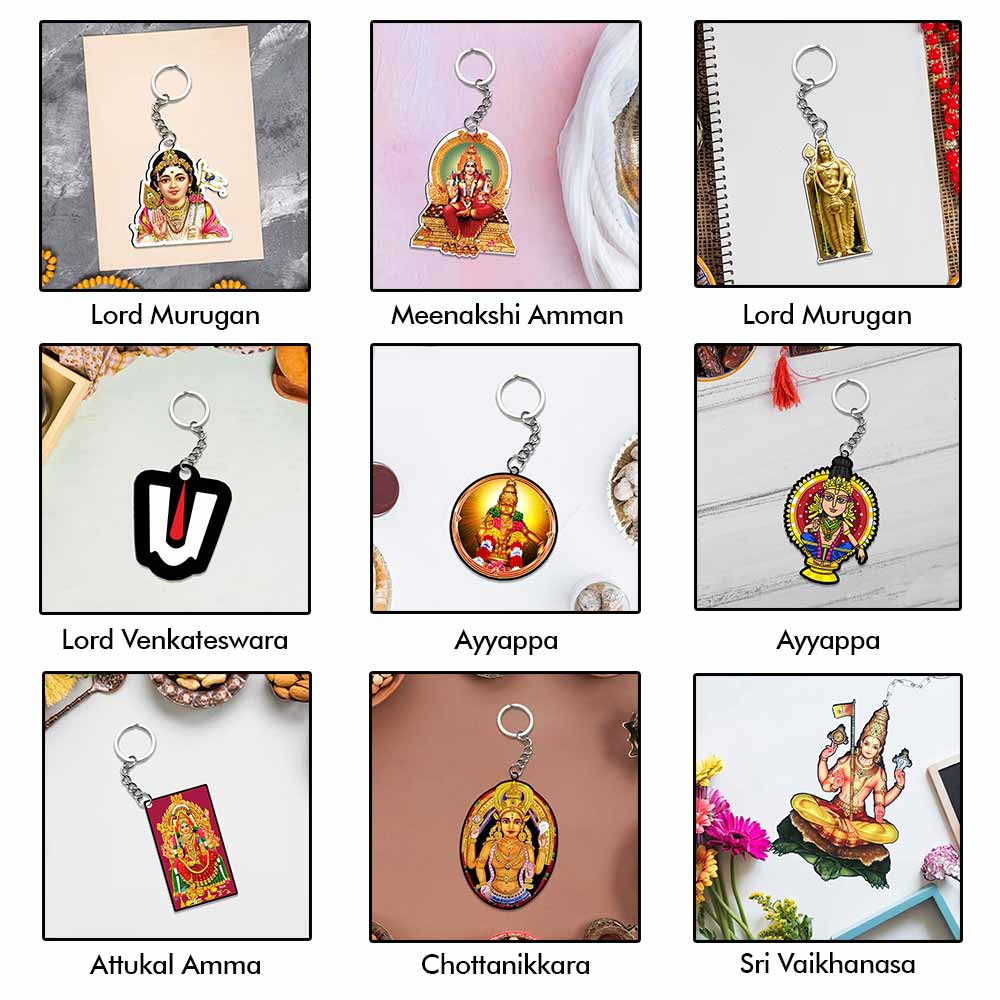 South Indian God Keychain - Image 11