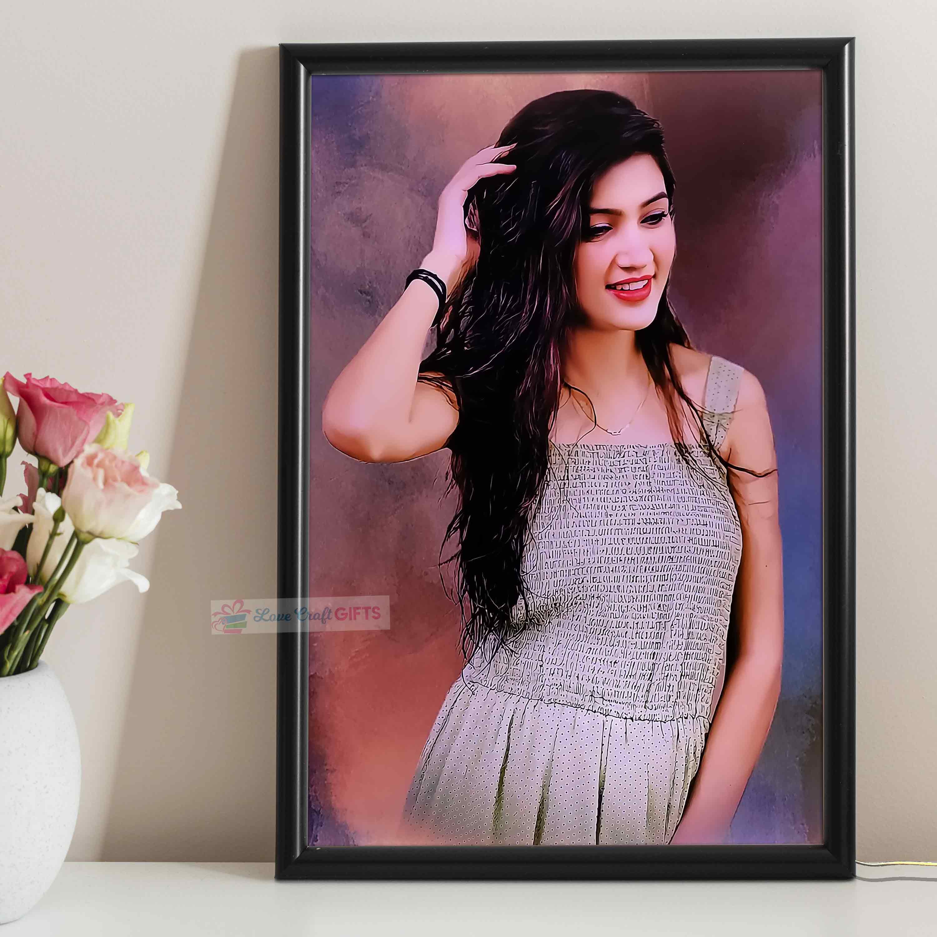 SPECIAL ACRYLIC LED OIL PAINTING FRAME - Image 2