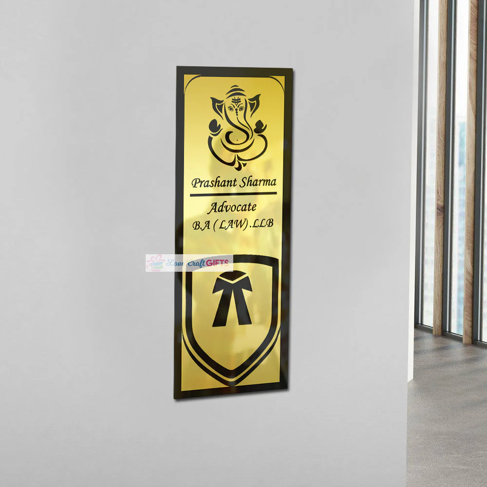 Special Advocate Acrylic Home Name Plates - Image 3