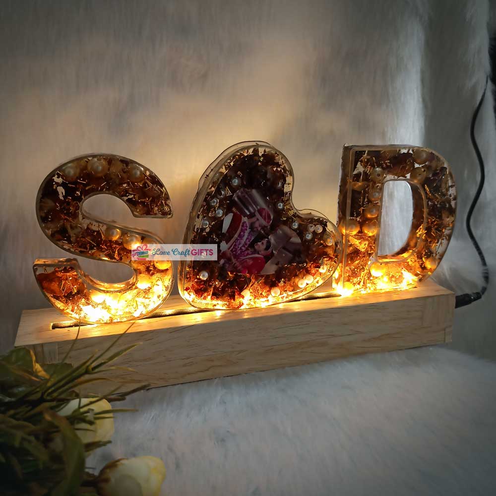 Special Initial Letter LED Stand - Image 2