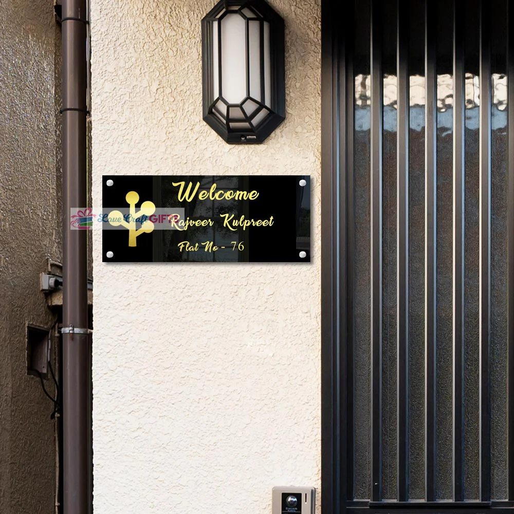Logo Acrylic Home Name Plates-10x18" - Image 2
