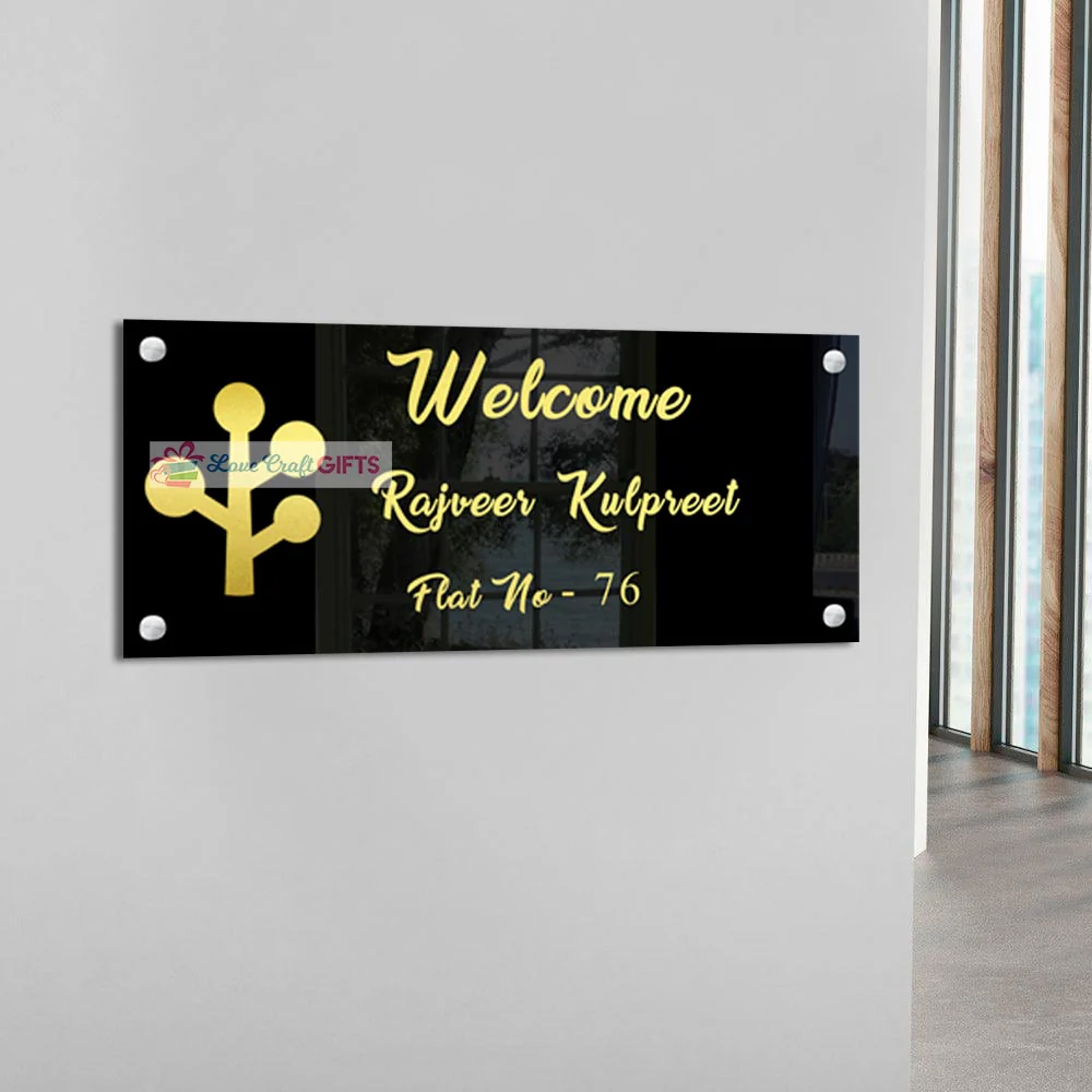 Logo Acrylic Home Name Plates-10x18" - Image 3
