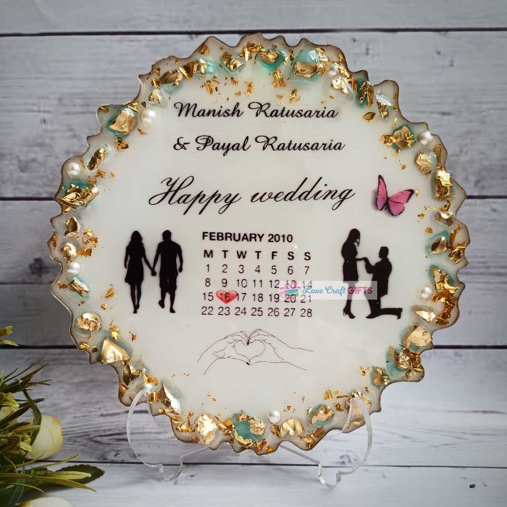 Special Resin Calendar Date Frame - Image 4