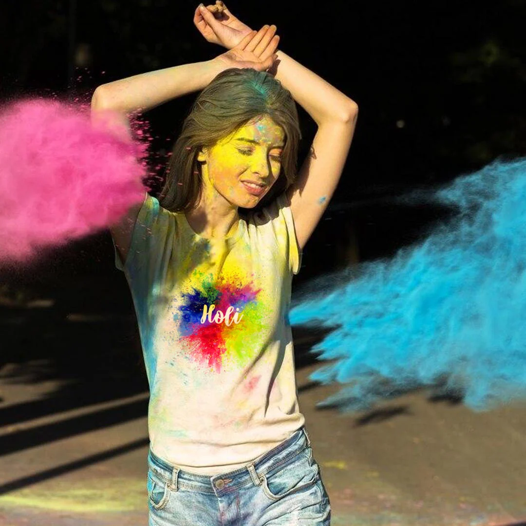 Spring Festival Holi T-Shirts