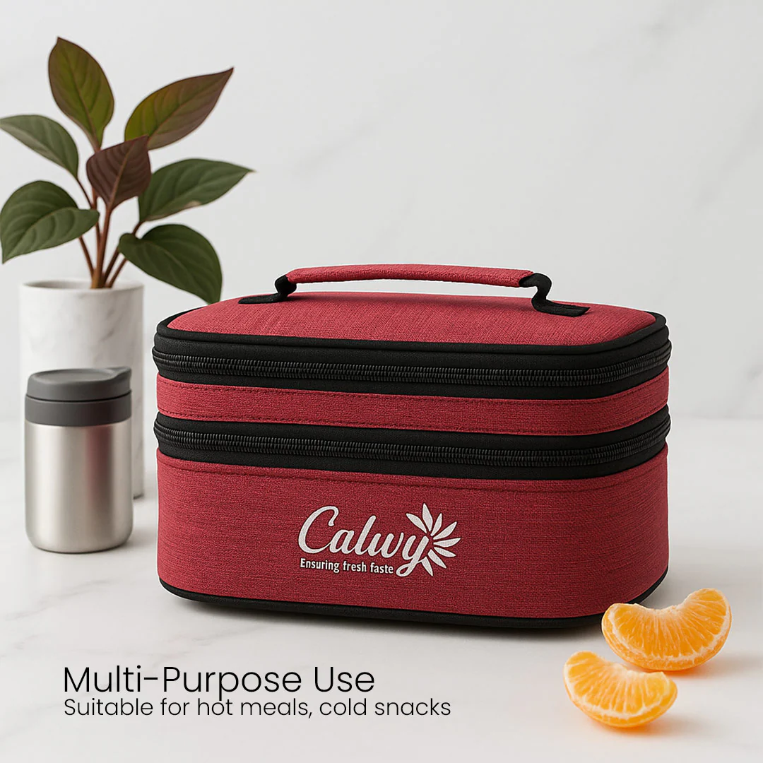 Stainless Steel Lunch Box with Pouch - Image 6