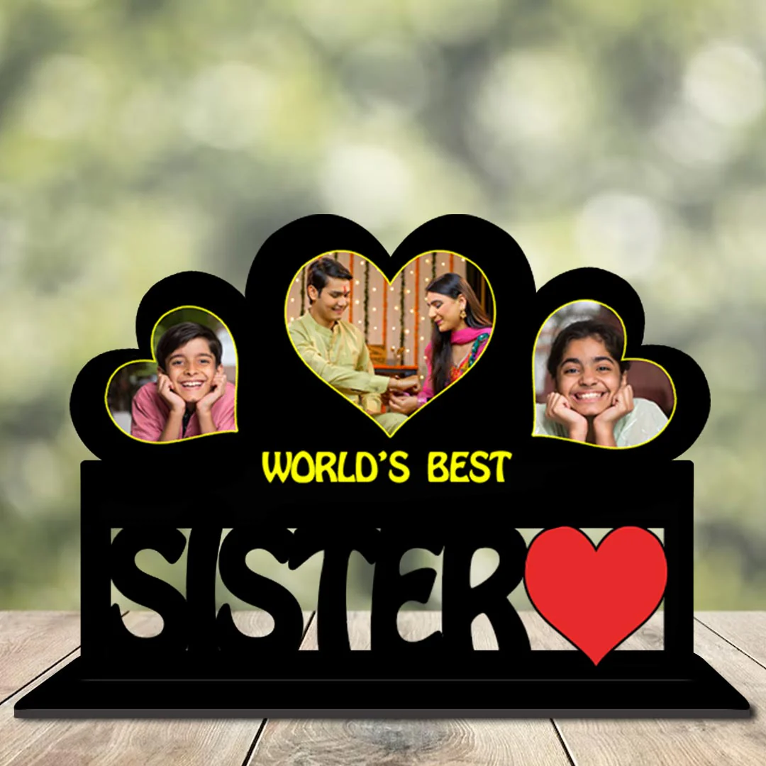 Table Top -Rakhi Gifts for Sister Online-8 x 10 inch - Image 2
