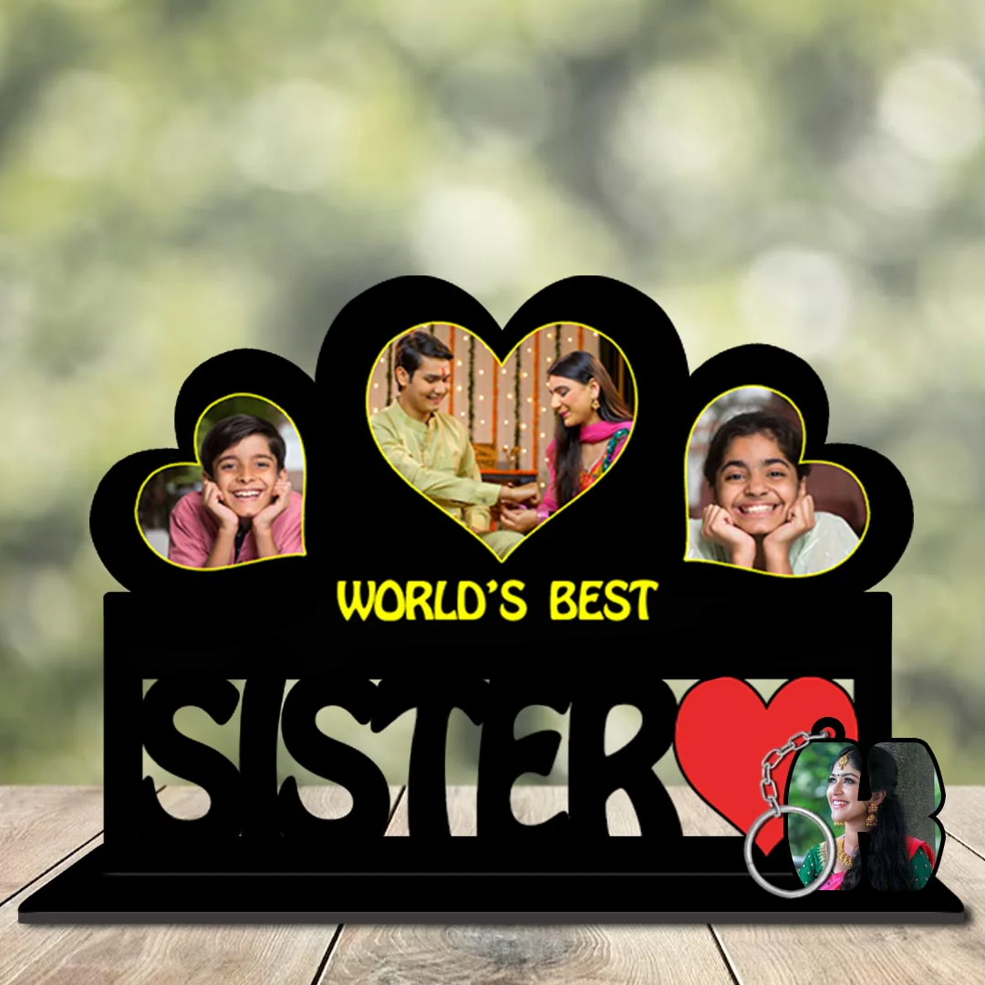 Table Top -Rakhi Gifts for Sister Online-8 x 10 inch - Image 4