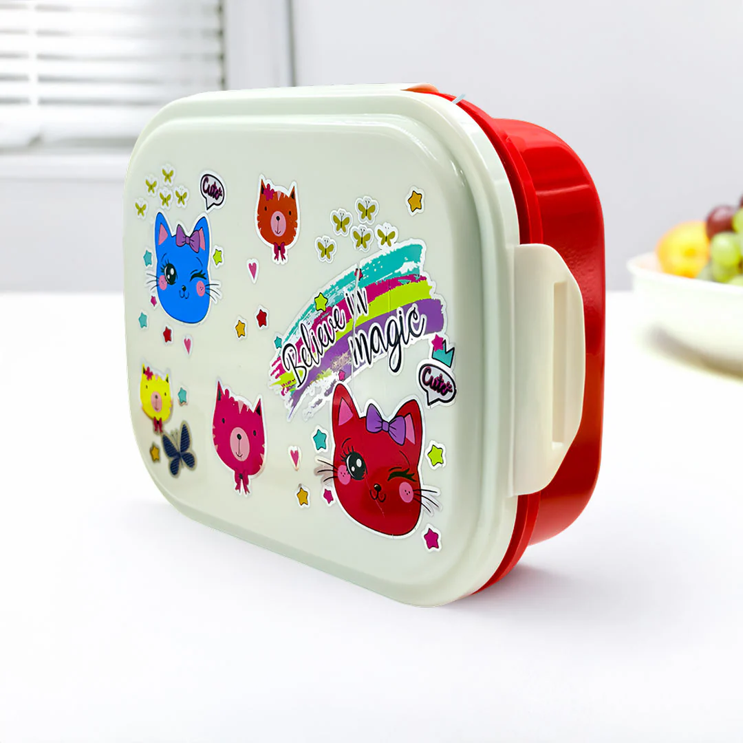 Tiffin Box With Custom Name & Cartoon Design - Image 6
