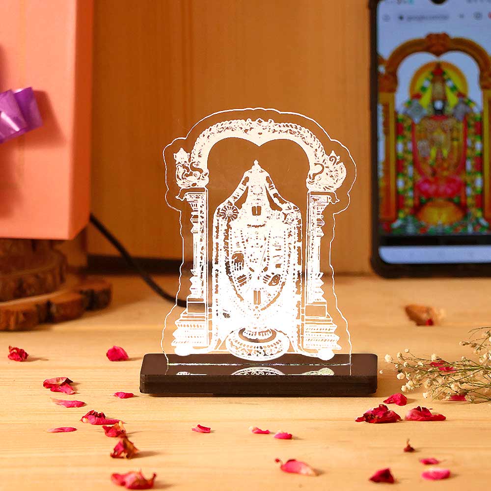Tirupati Balaji Car Dashboard Lamp - Image 5
