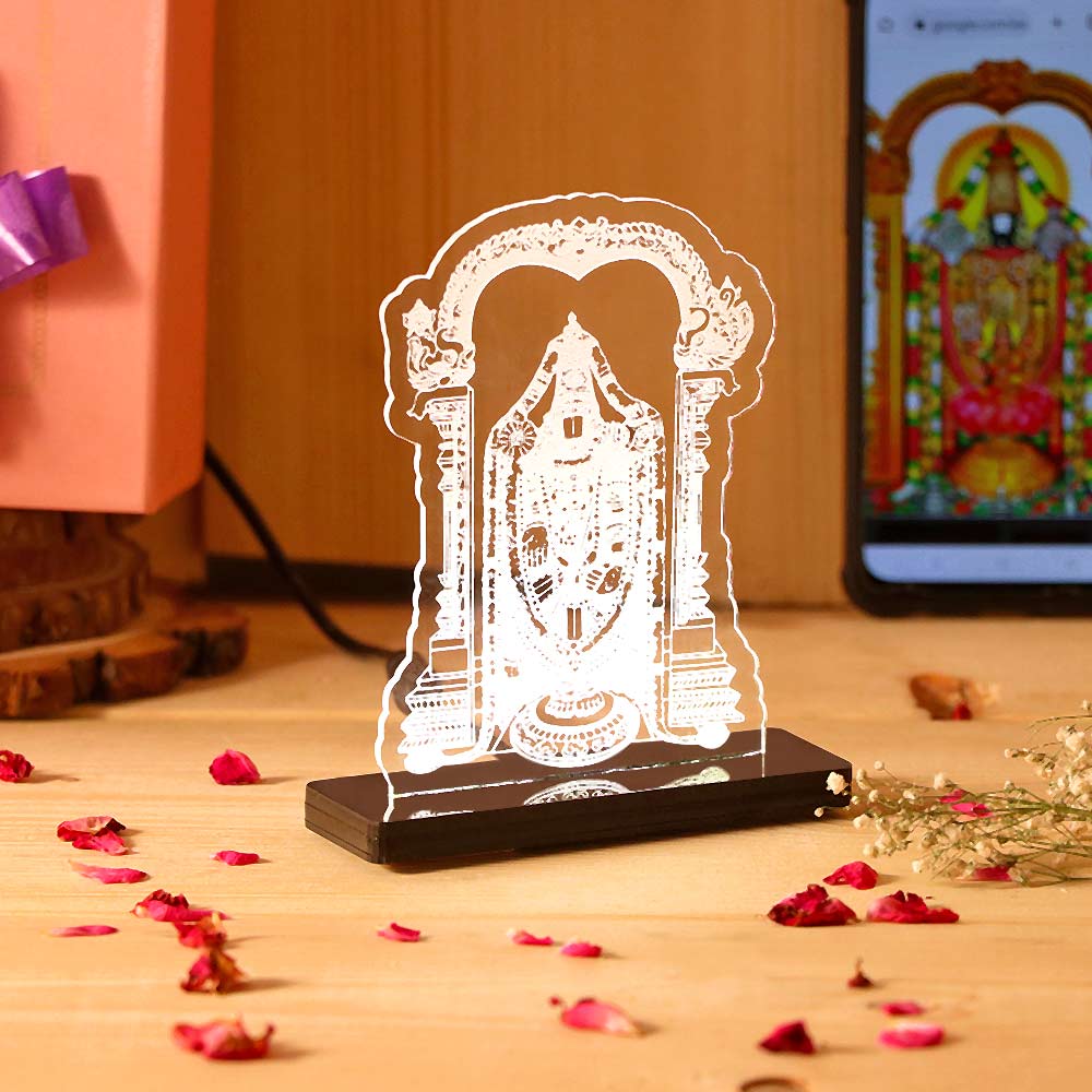 Tirupati Balaji Car Dashboard Lamp - Image 6