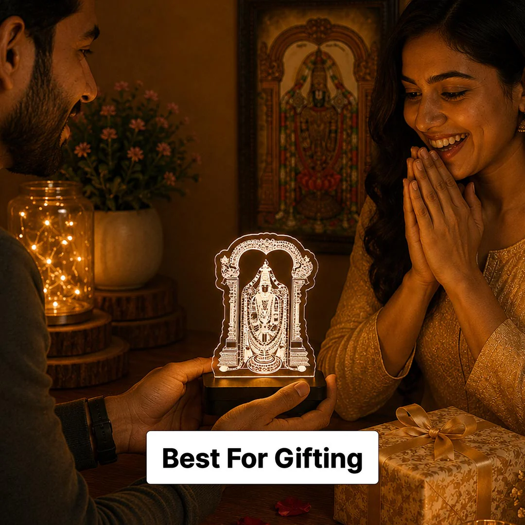 Tirupati Balaji Car Dashboard Lamp - Image 8