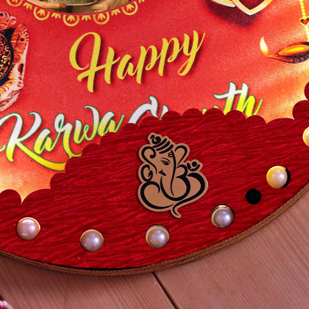 Traditional Karwa Chauth Pooja Thali Set - Image 10