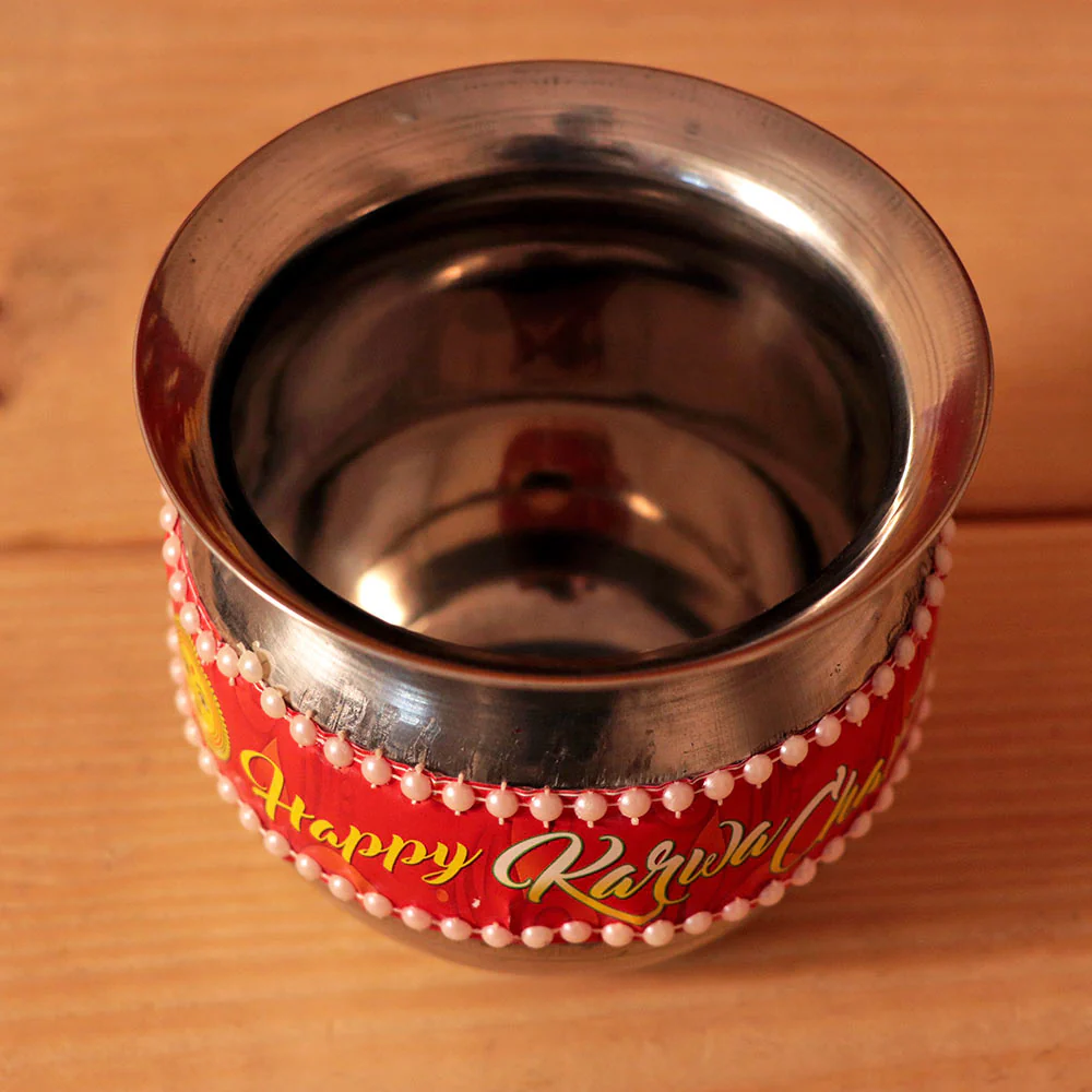 Traditional Karwa Chauth Pooja Thali Set - Image 4