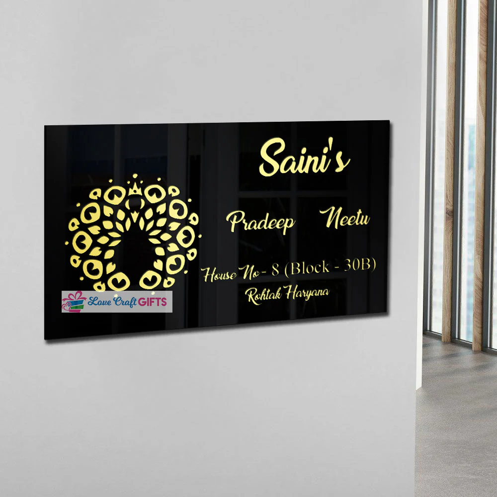 Trending Acrylic Home Name Plates - Image 3