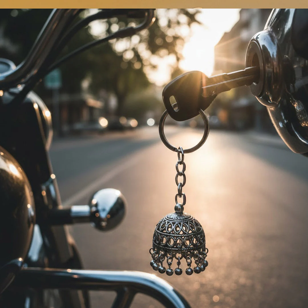 Trending Jhumka Keychain – Viral Instagram Style - Image 4