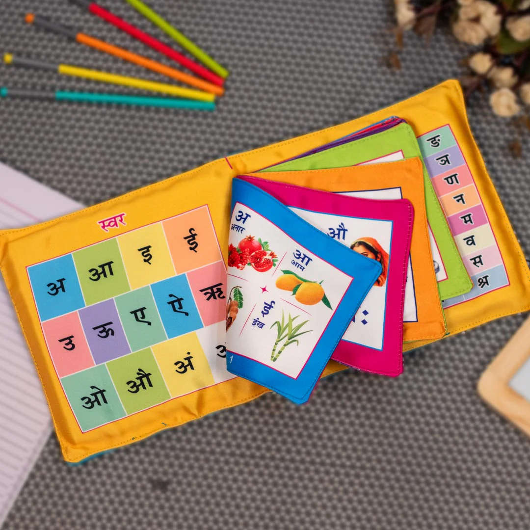 Kids Learning Pillow Book- Alphabet, Varnmala & Mathematics - Image 11