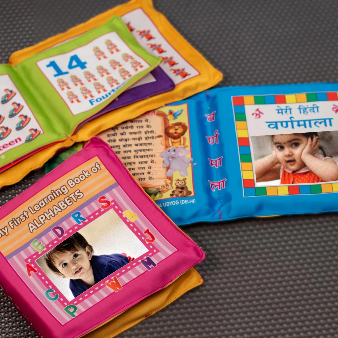 Kids Learning Pillow Book- Alphabet, Varnmala & Mathematics - Image 6