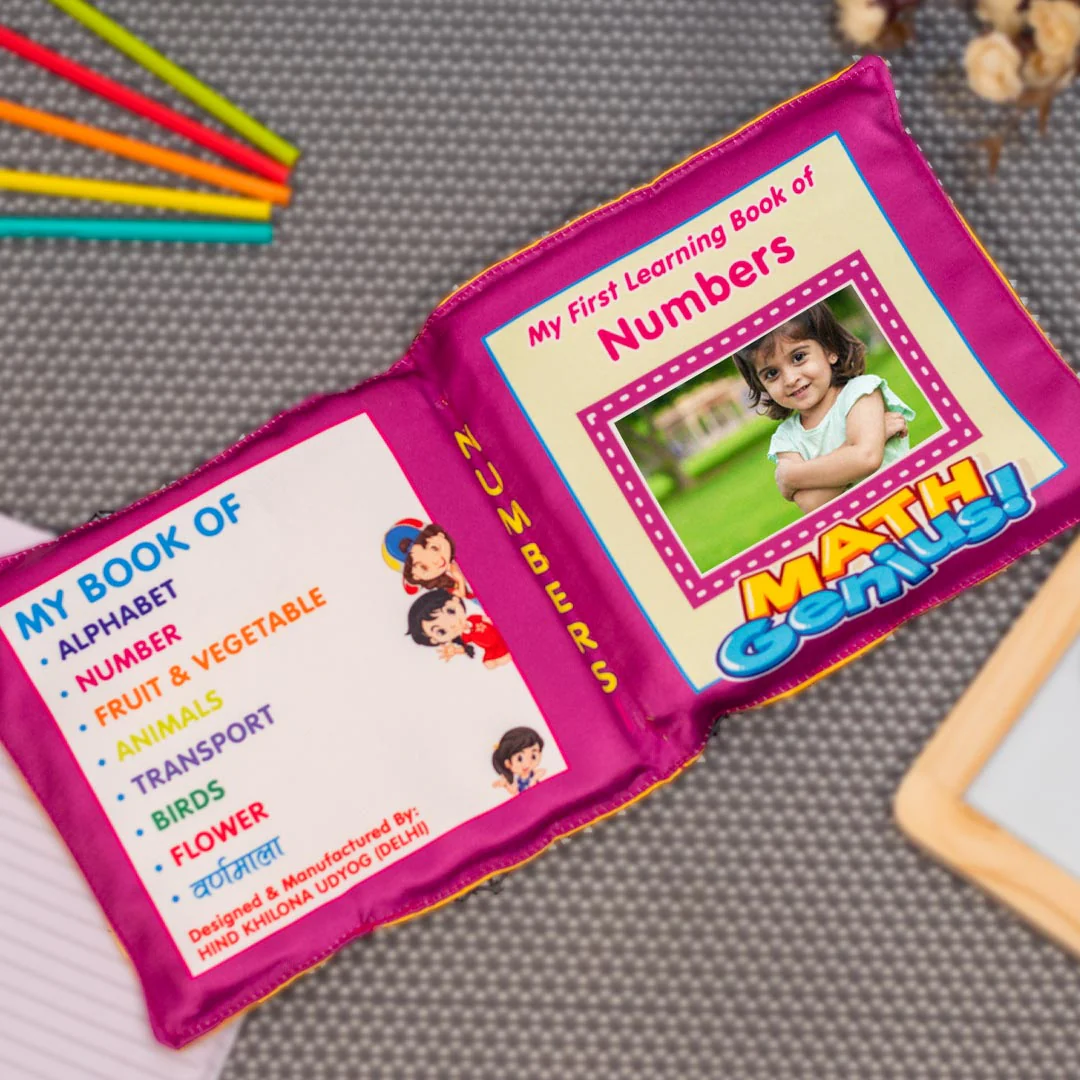 Kids Learning Pillow Book- Alphabet, Varnmala & Mathematics - Image 8