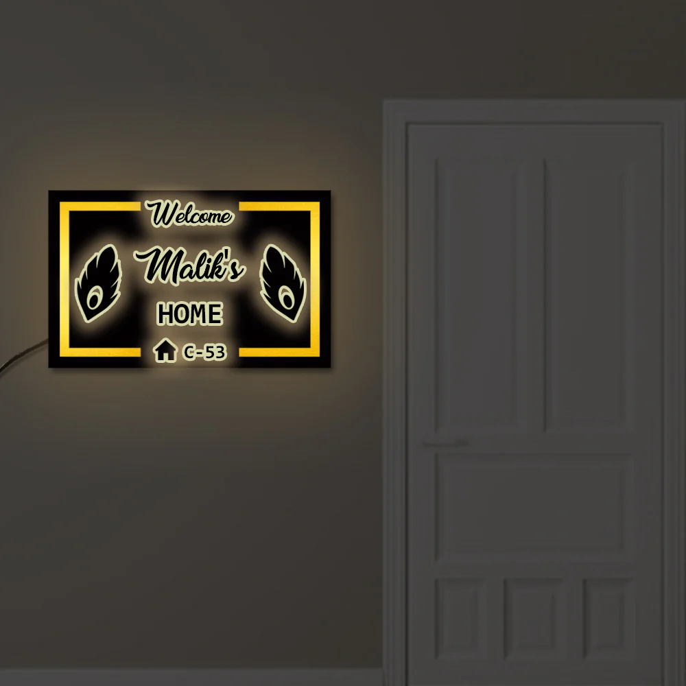 Unique LED Name Plates For Home - Image 2